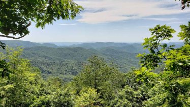 View from Wet Camp Gap